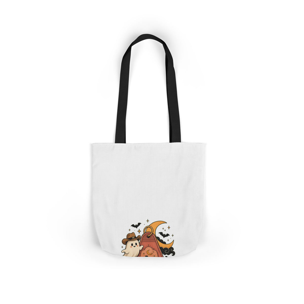 Haunted Desert Keytag Ghost Halloween Tote Bag