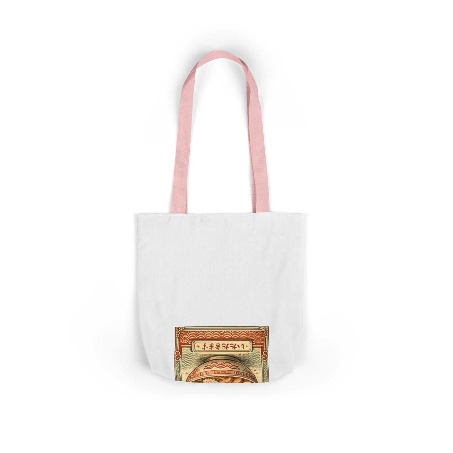 Vintage Ramen Bowl Illustration Tote Bag