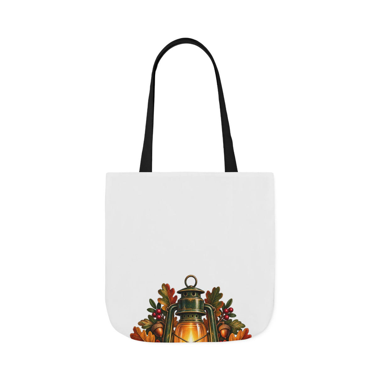 Autumn Oak Lantern and Acorns Tote Bag