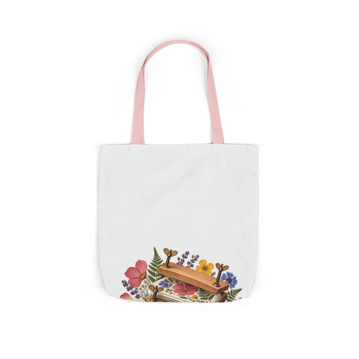 Botanical Flower Press Workshop Tote Bag