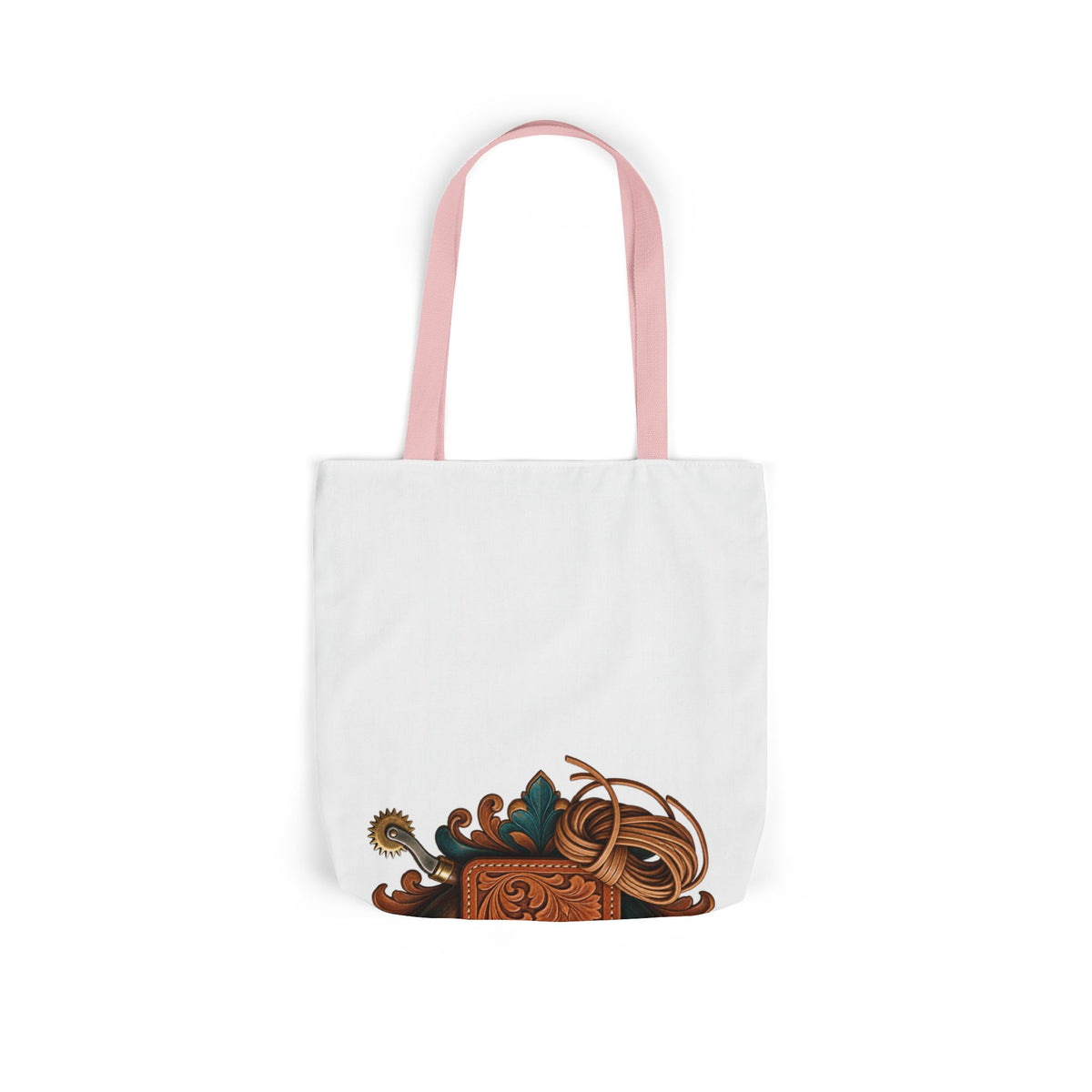 Traditional Leather Tooling Workshop Tote Bag