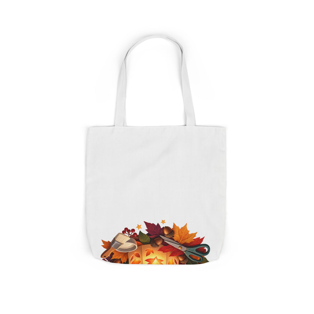 Autumn Lantern Making Workshop Tote Bag