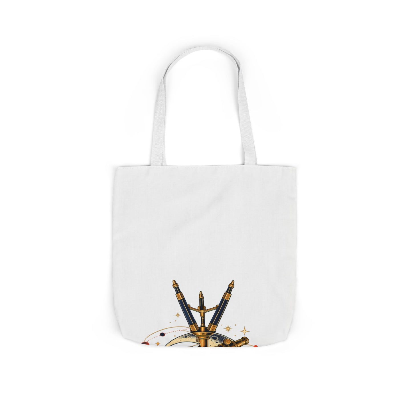 Vintage Telescope Celestial Astronomy Tote Bag