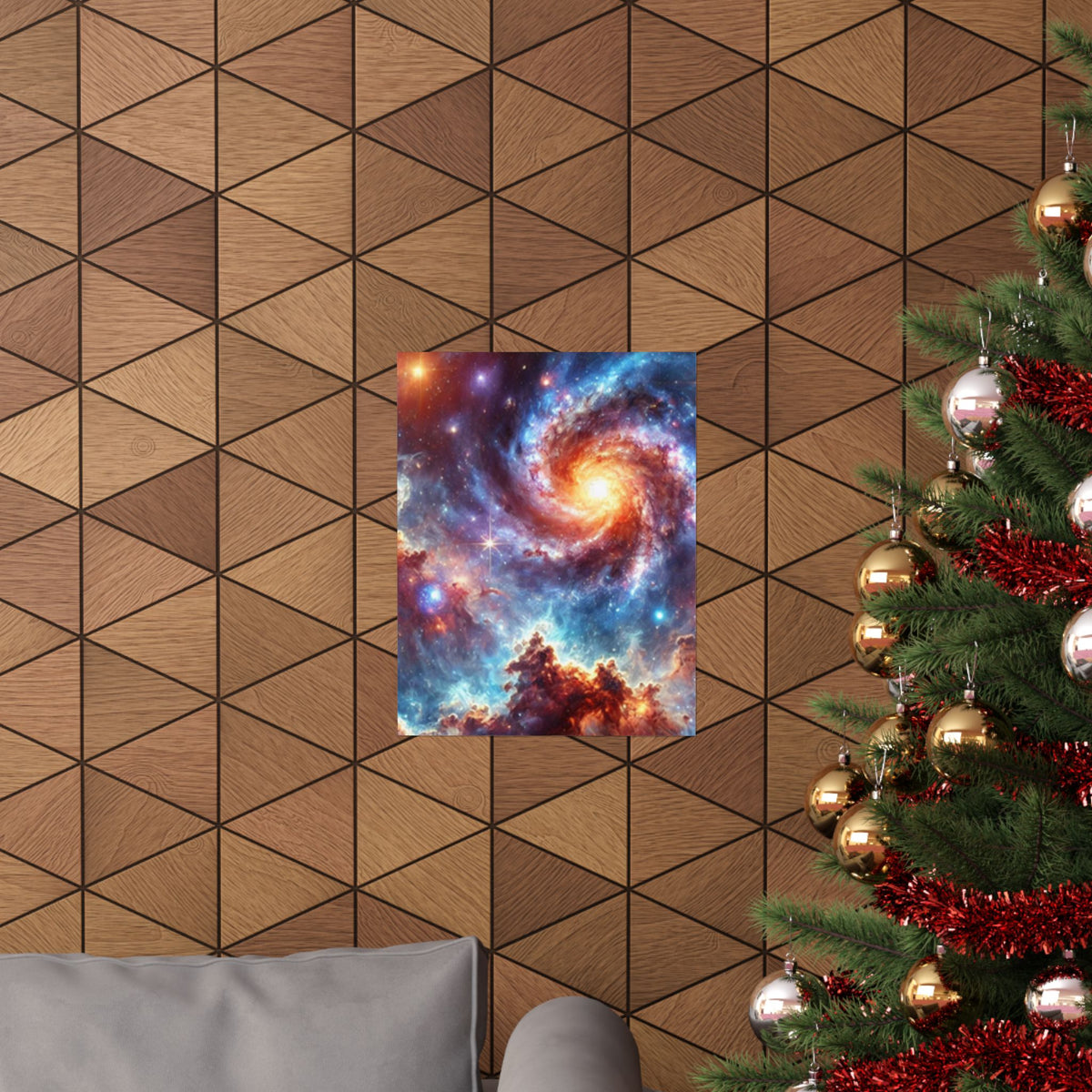 Galaxy Nebula Dreamscape Abstract Space Poster Wall Art Decor