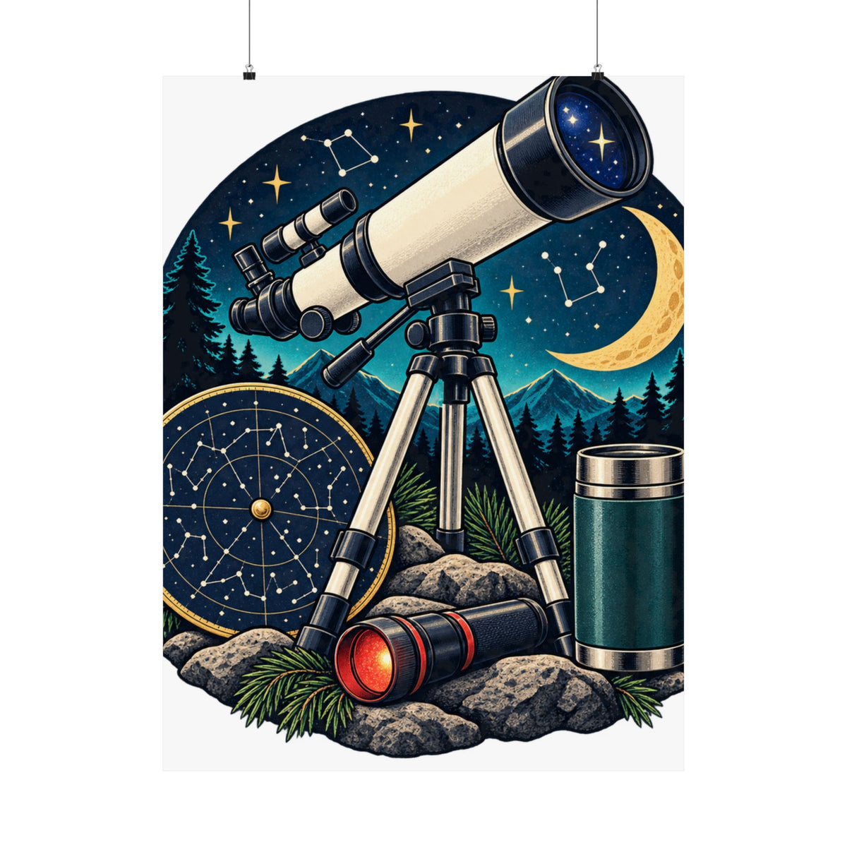 Backyard Stargazing Workshop Poster