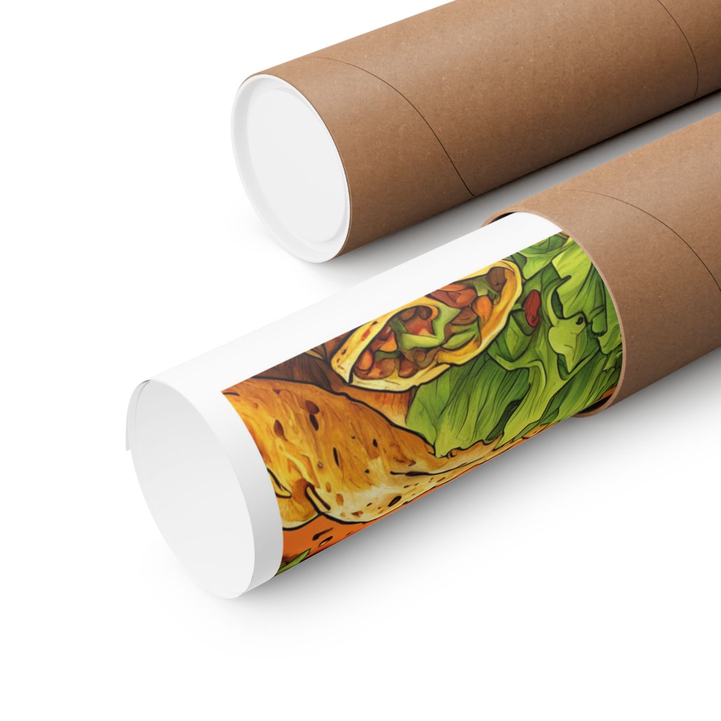 Stacked Taco Fiesta Foodie Gift Art Poster