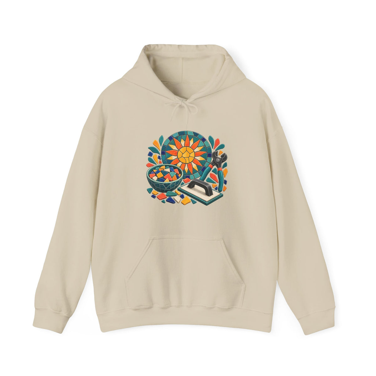 Sunburst Mosaic Making Workshop Hoodie