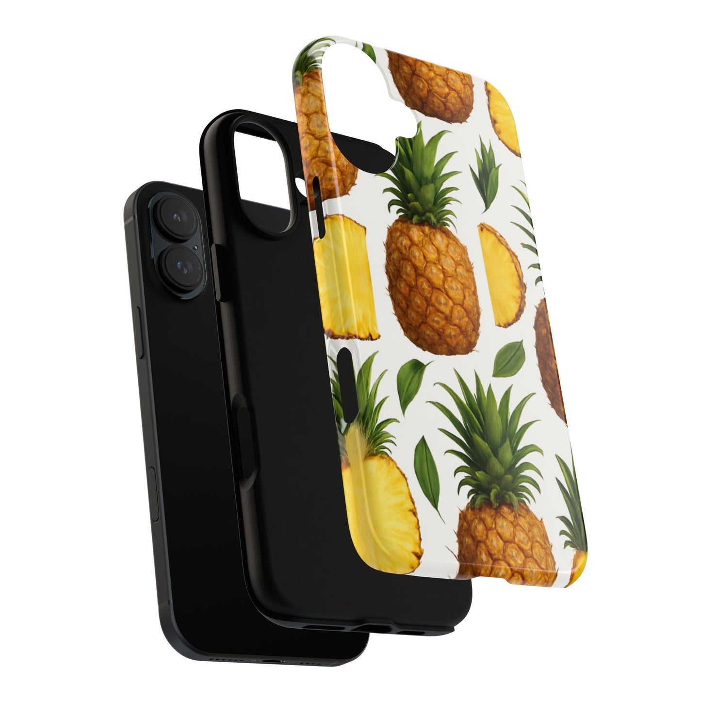 Pineapple Phone Case - Tough Cases, Tropical Phone Cover, Summer Vibe Accessories, Cute Pineapple Design, Fun Gift for Fruit Lovers
