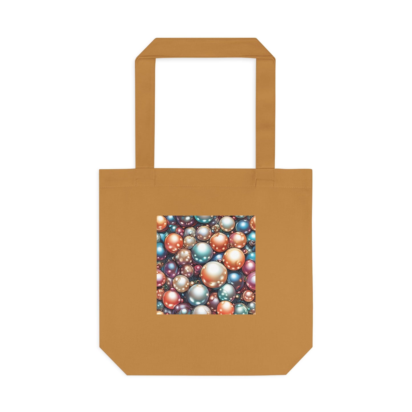 Glossy Orb Marble Abstract Gift Art Tote Bag