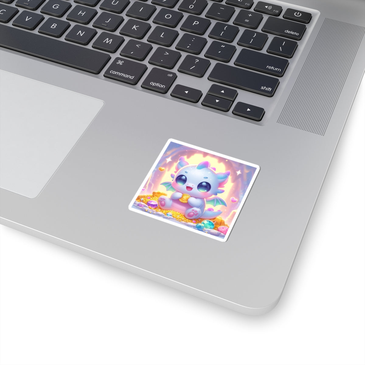 Pastel Treasure Dragon Kawaii Fantasy Sticker