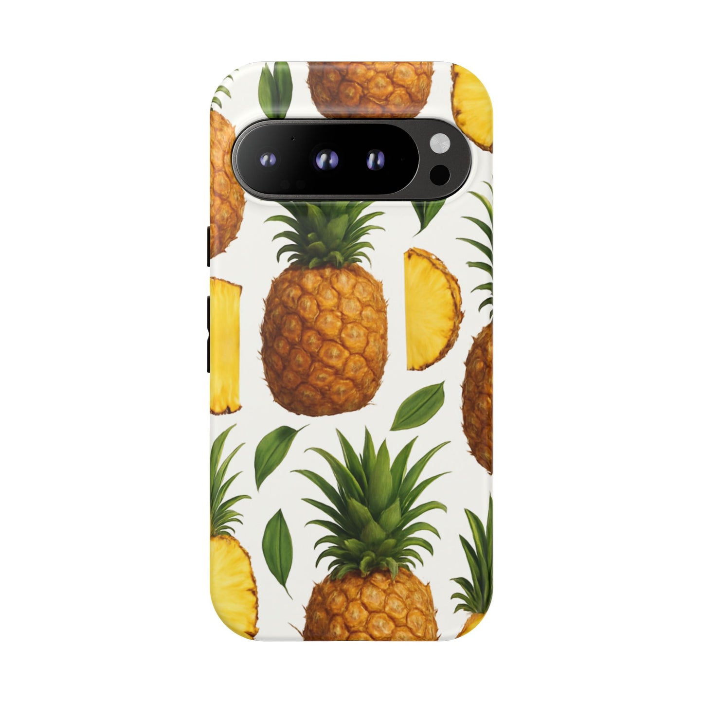 Pineapple Phone Case - Tough Cases, Tropical Phone Cover, Summer Vibe Accessories, Cute Pineapple Design, Fun Gift for Fruit Lovers