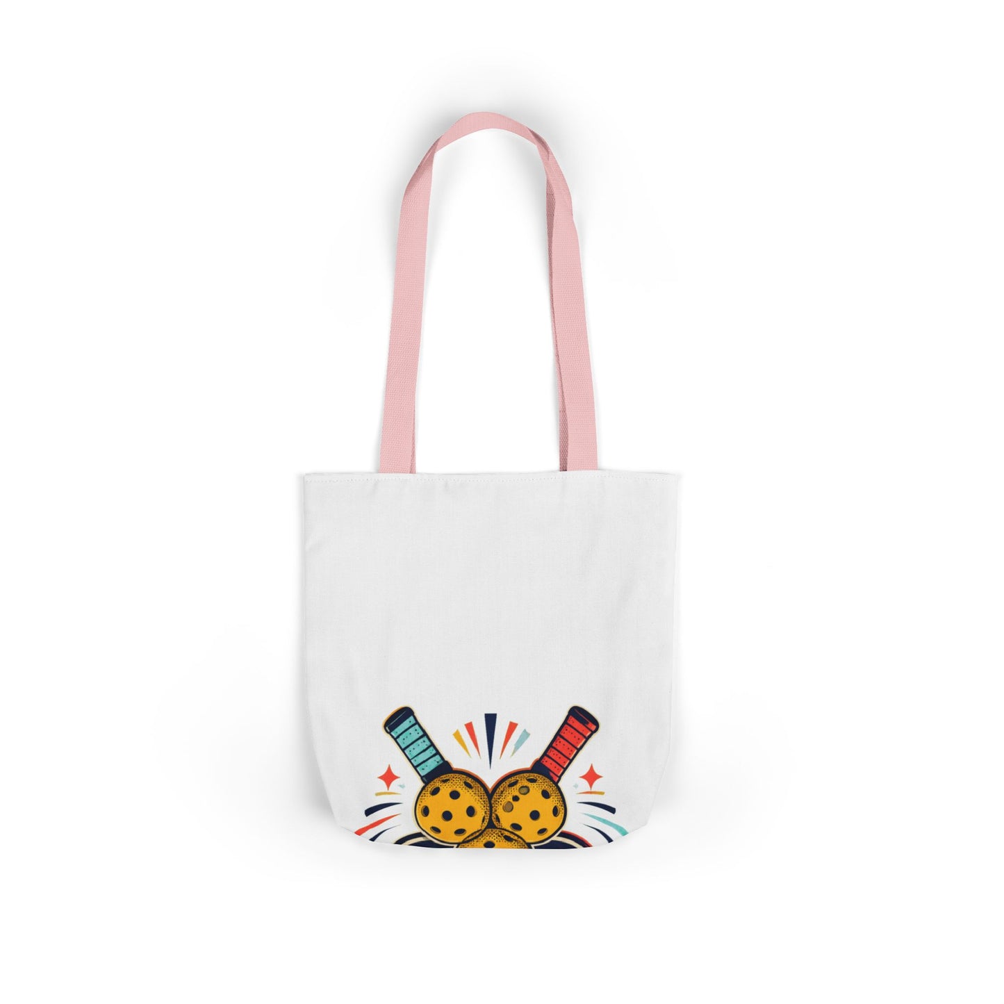 Retro Pickleball Paddles Recreational Sports Tote Bag