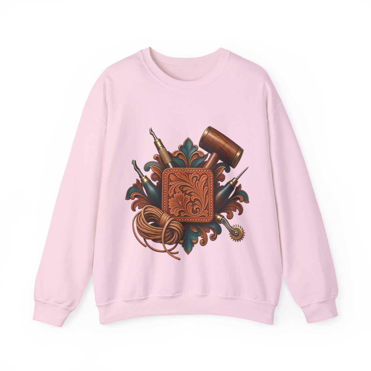 Traditional Leather Tooling Workshop Sweatshirt