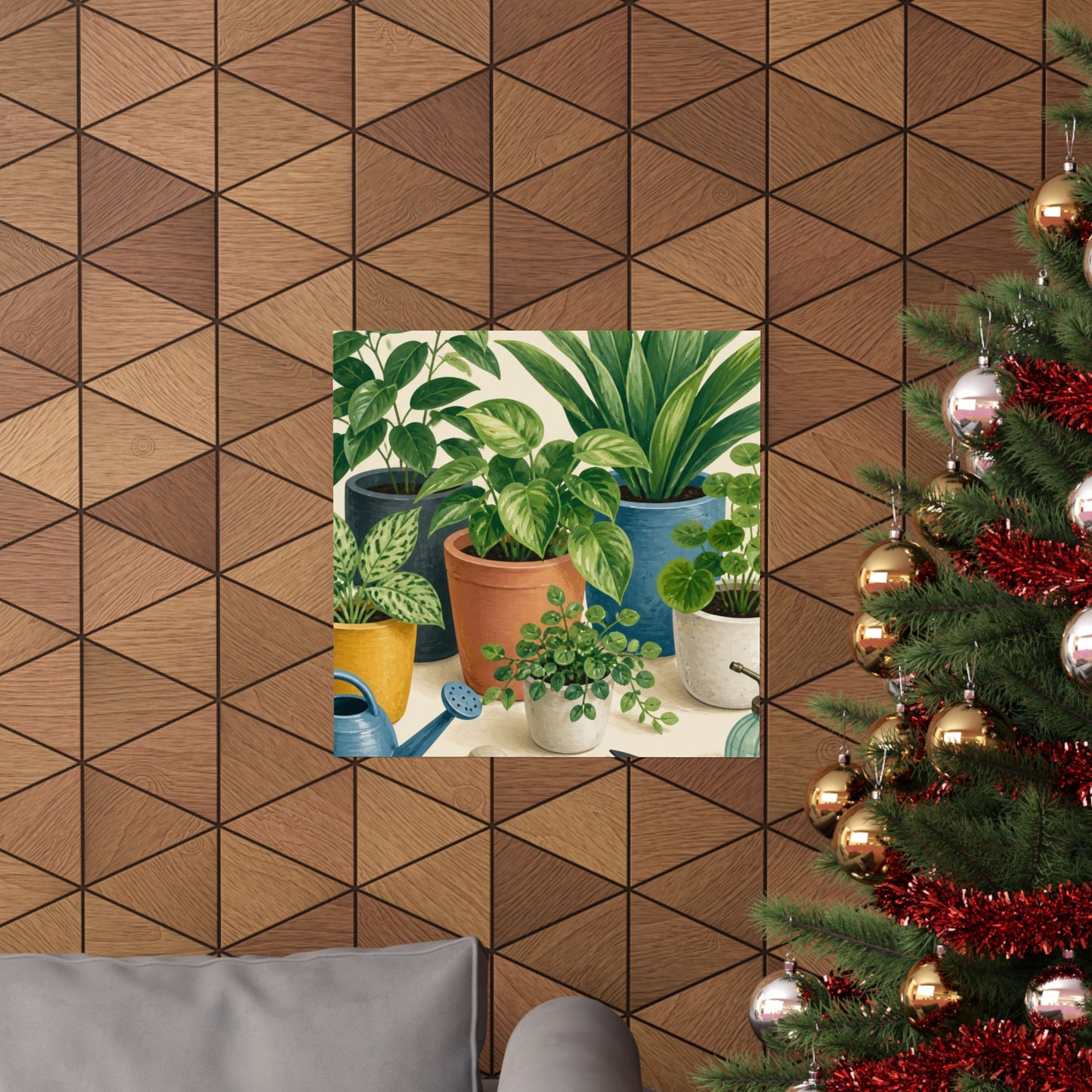 Calm Indoor Houseplant Collection Art Poster