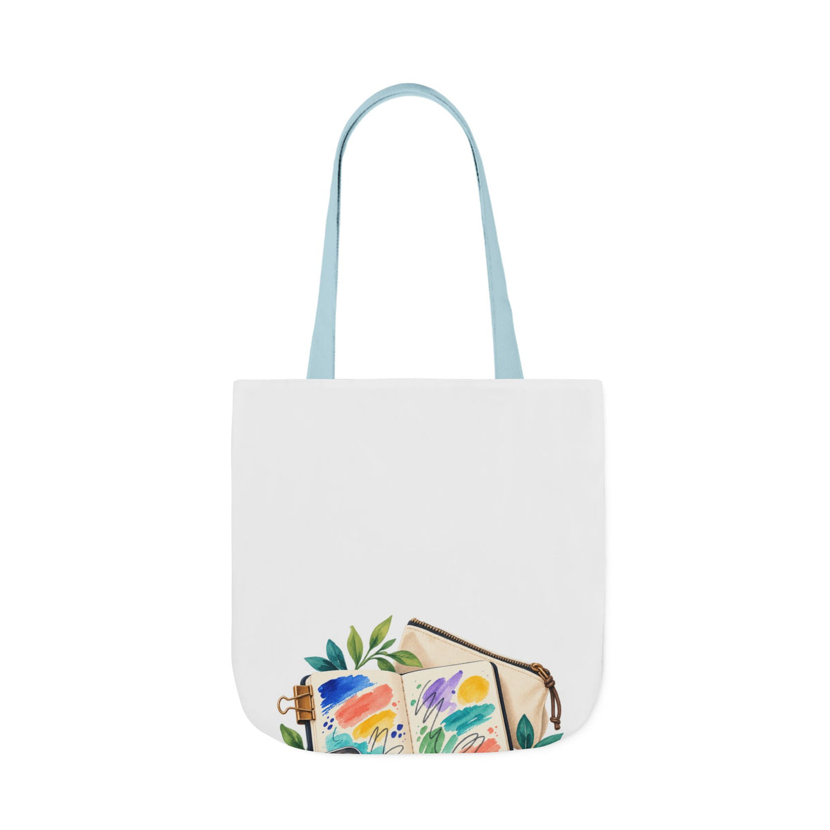 Colorful Urban Sketching Travel Kit Tote Bag