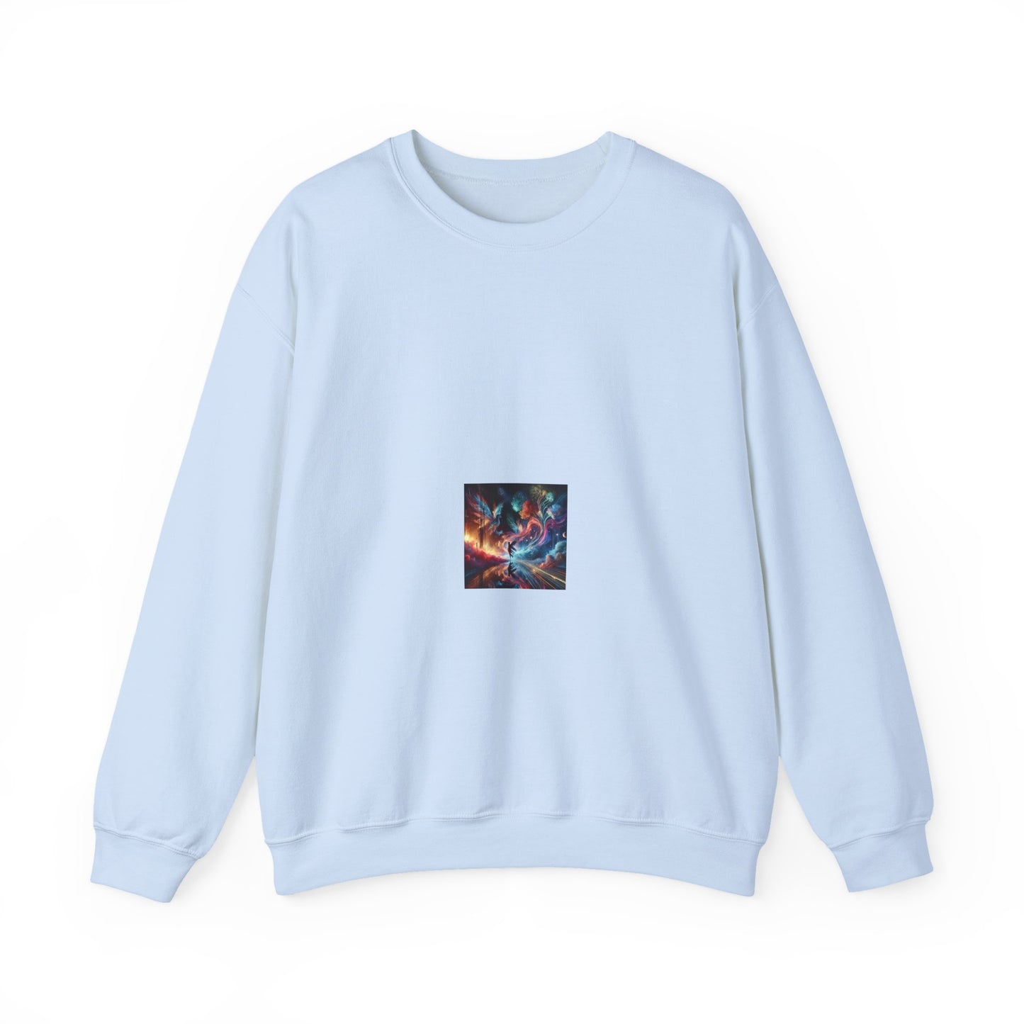 Cosmic Aurora Dancer Dreamscape Soft Celestial Sweatshirt
