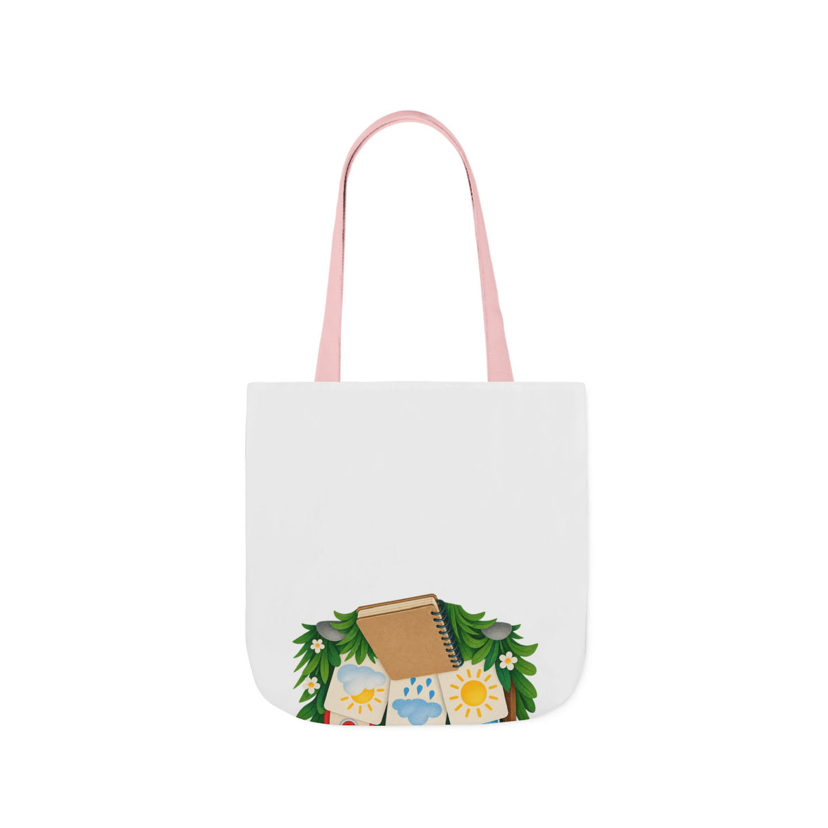 Colorful Backyard Weather Watching Kit Tote Bag