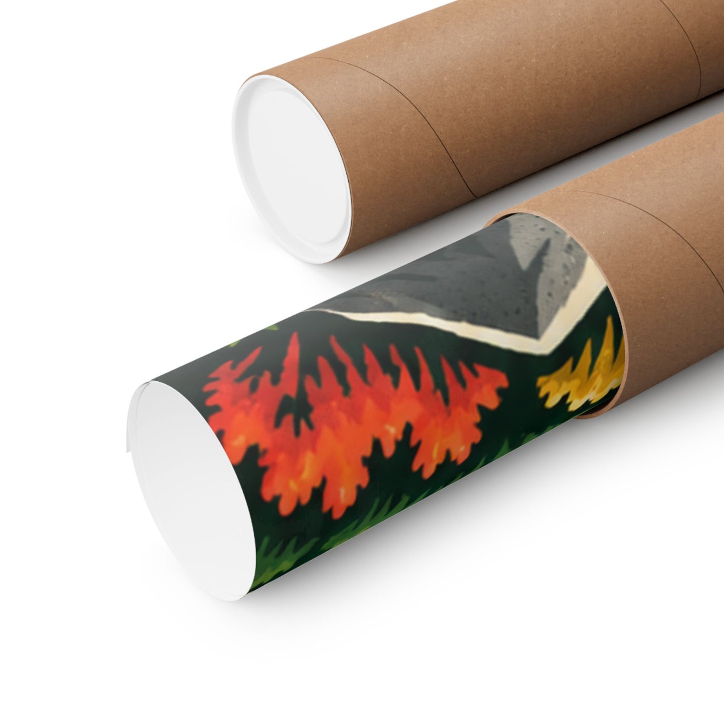 Sunrise Mountain Trail Outdoor Adventure Poster