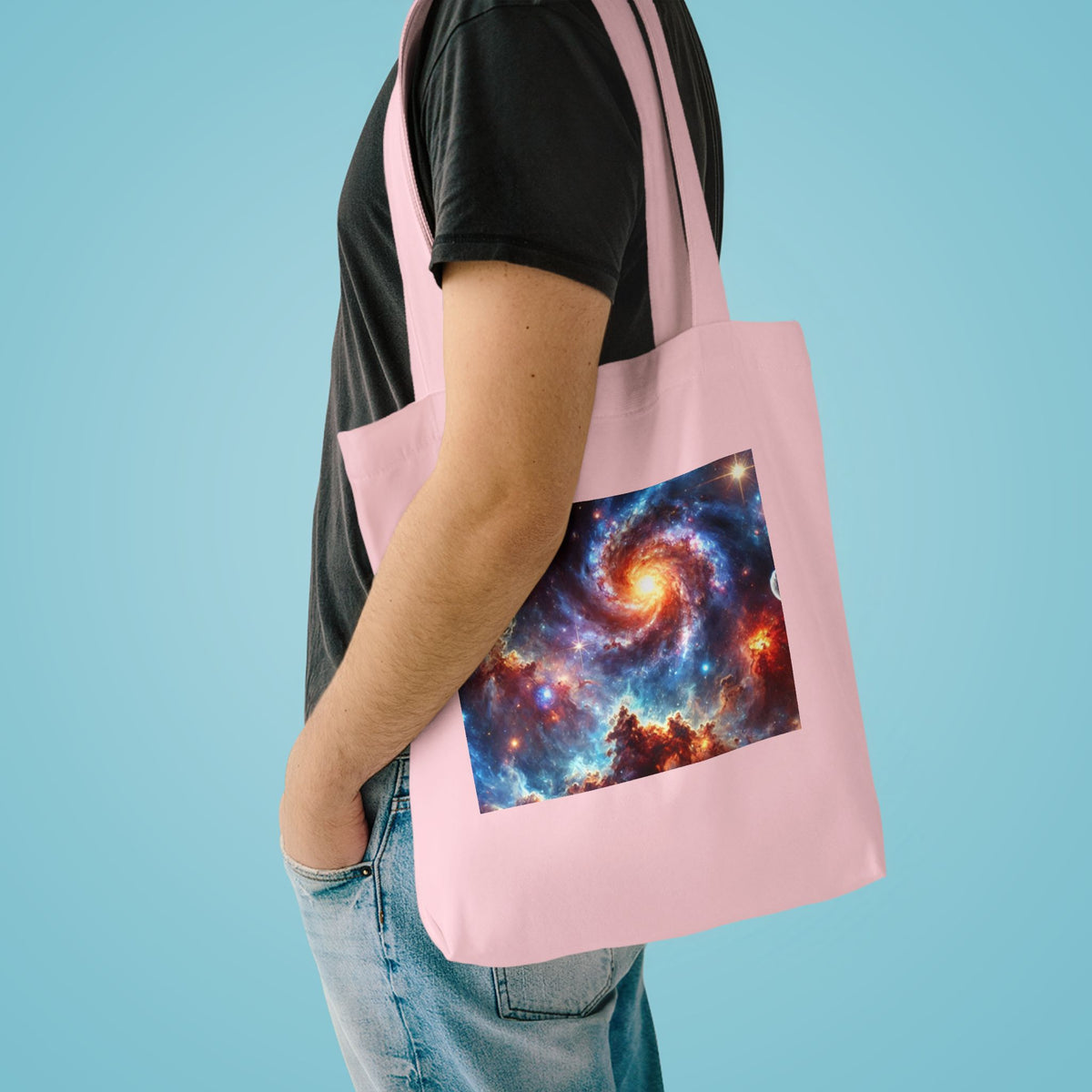 Galaxy Nebula Dreamscape Abstract Space Tote Bag Astronomy Gift