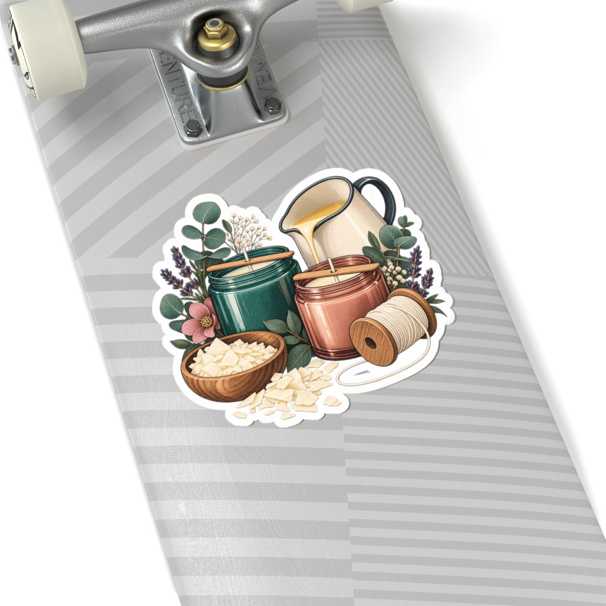 Artisan Candle Making Workshop Sticker