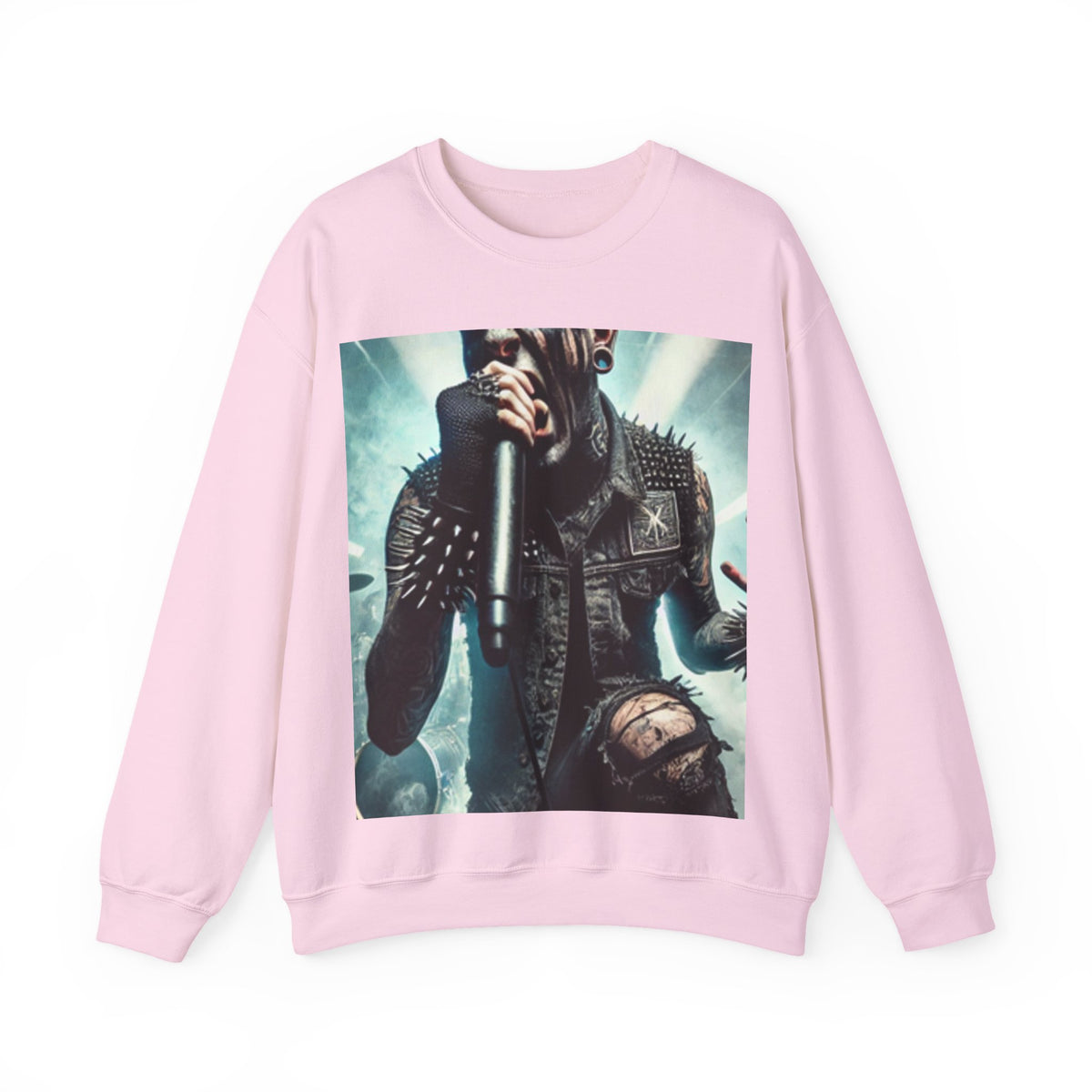 Punk Rock Vocalist Stage Energy Soft Music Sweatshirt