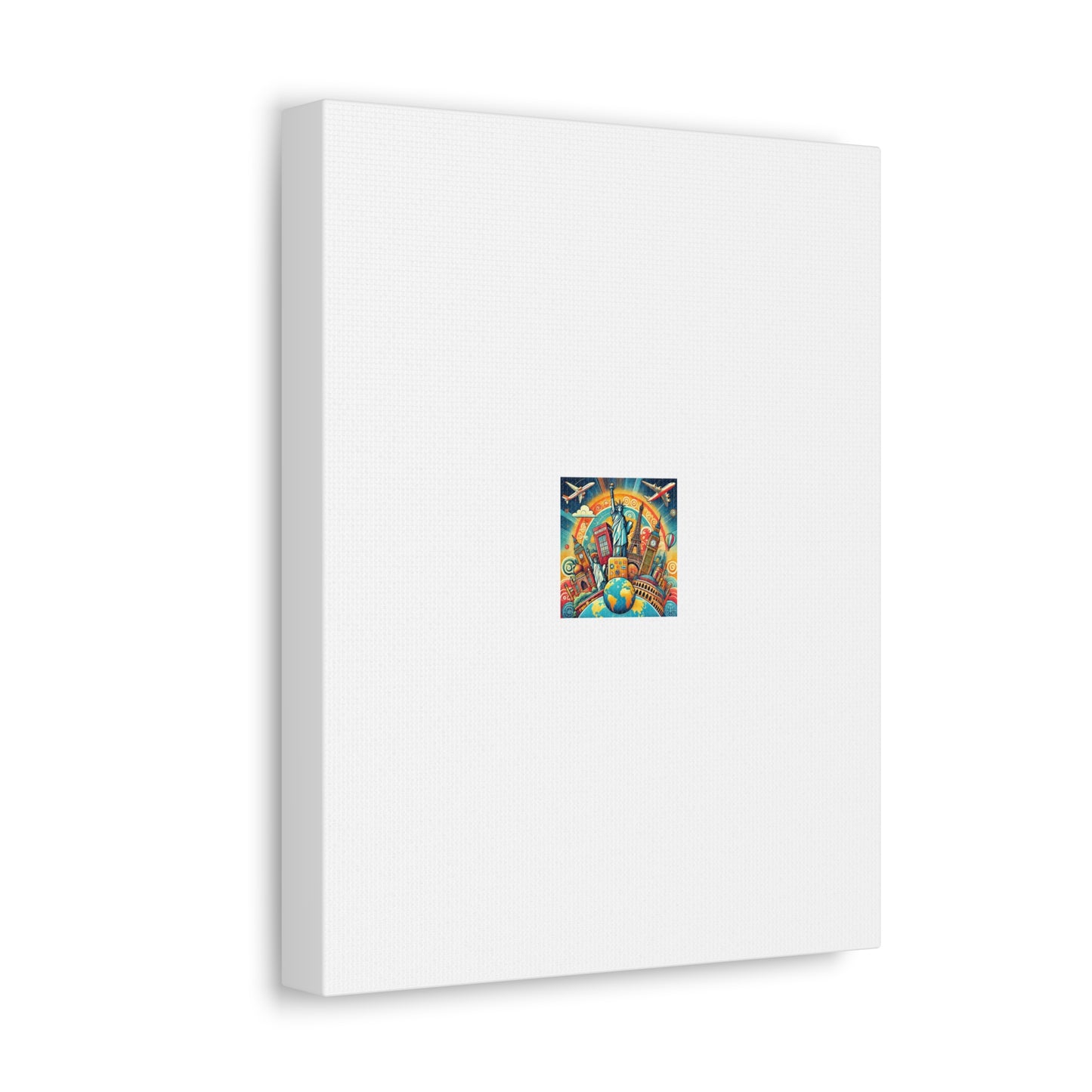 Global Landmark Adventure Collage Gallery Travel Canvas Art