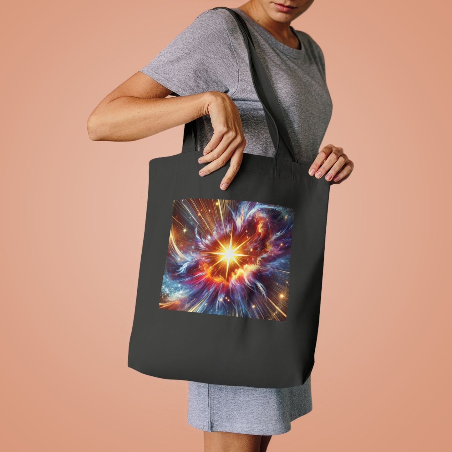 Cosmic Starburst Energy Abstract Space Tote Bag Astronomy Gift