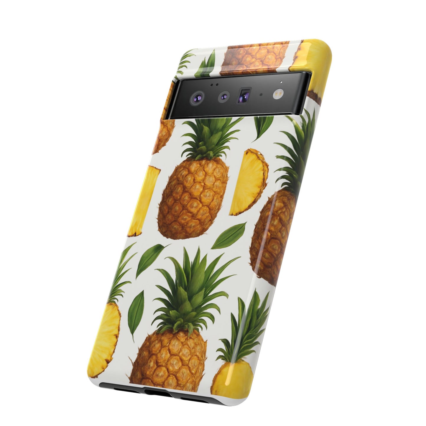 Pineapple Phone Case - Tough Cases, Tropical Phone Cover, Summer Vibe Accessories, Cute Pineapple Design, Fun Gift for Fruit Lovers