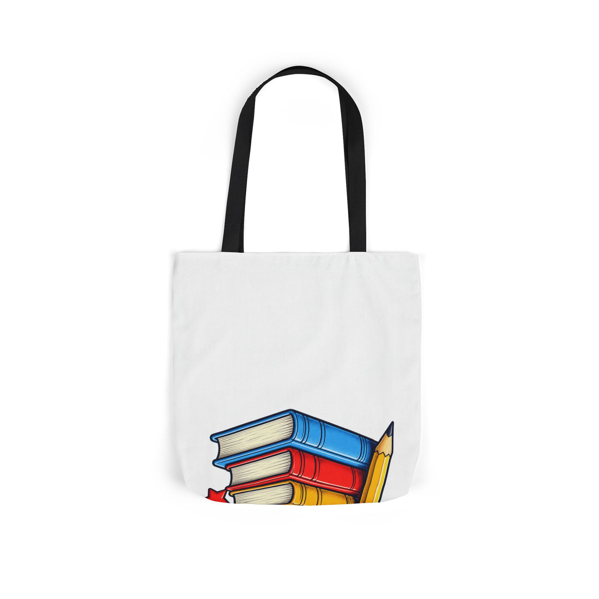 Retro School Books Apple Teacher Appreciation Tote Bag