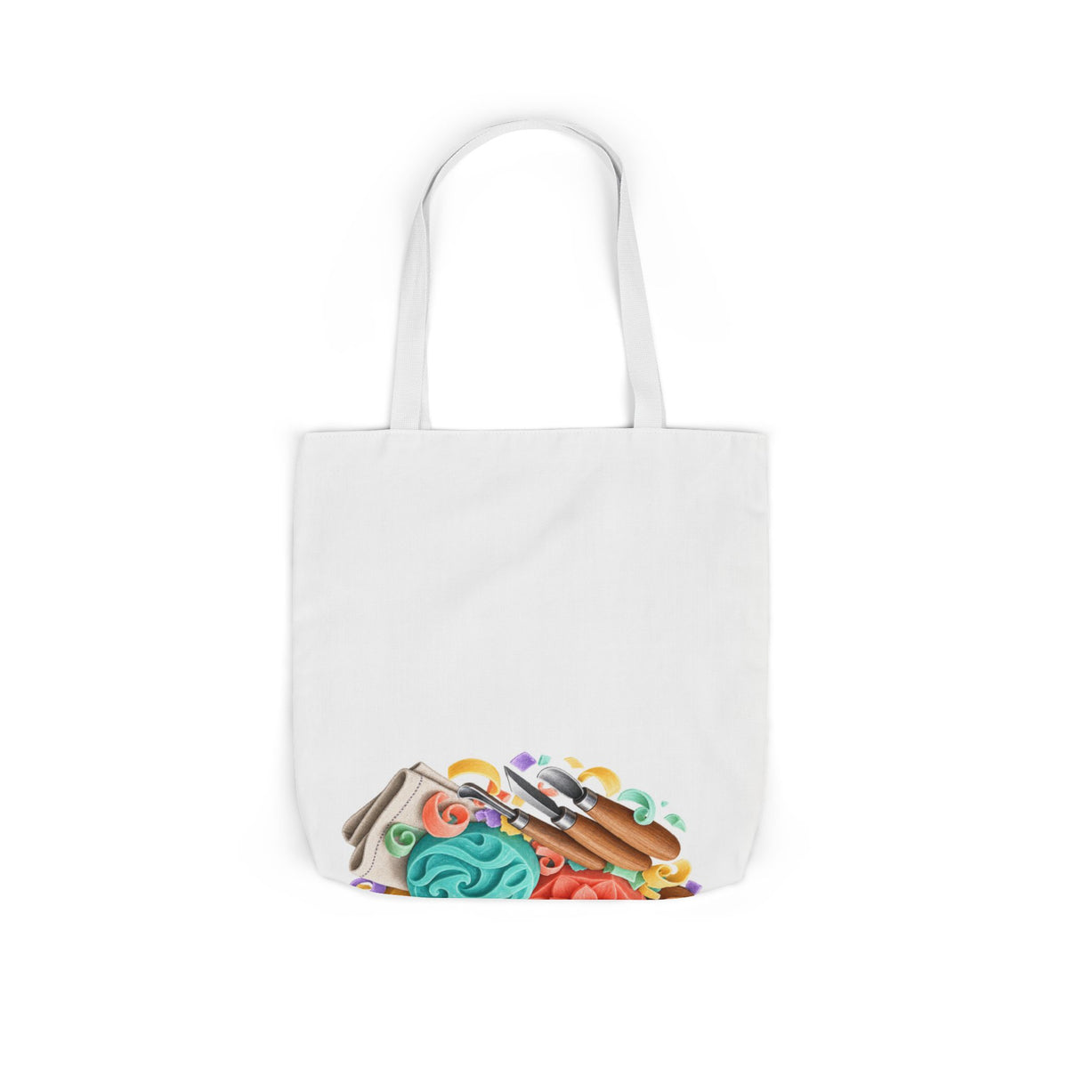 Colorful Soap Carving Workshop Tote Bag