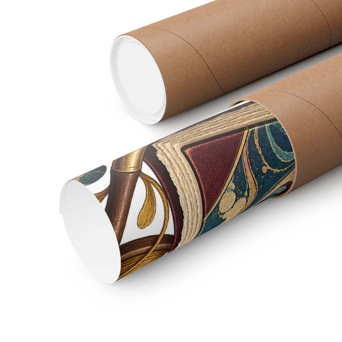 Traditional Marbled Bookbinding Workshop Poster