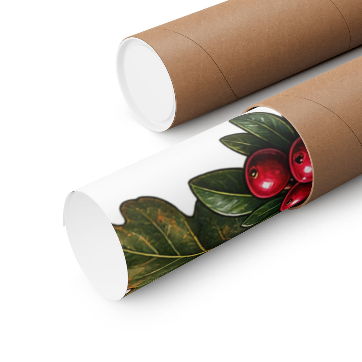 Autumn Oak Lantern and Acorns Poster