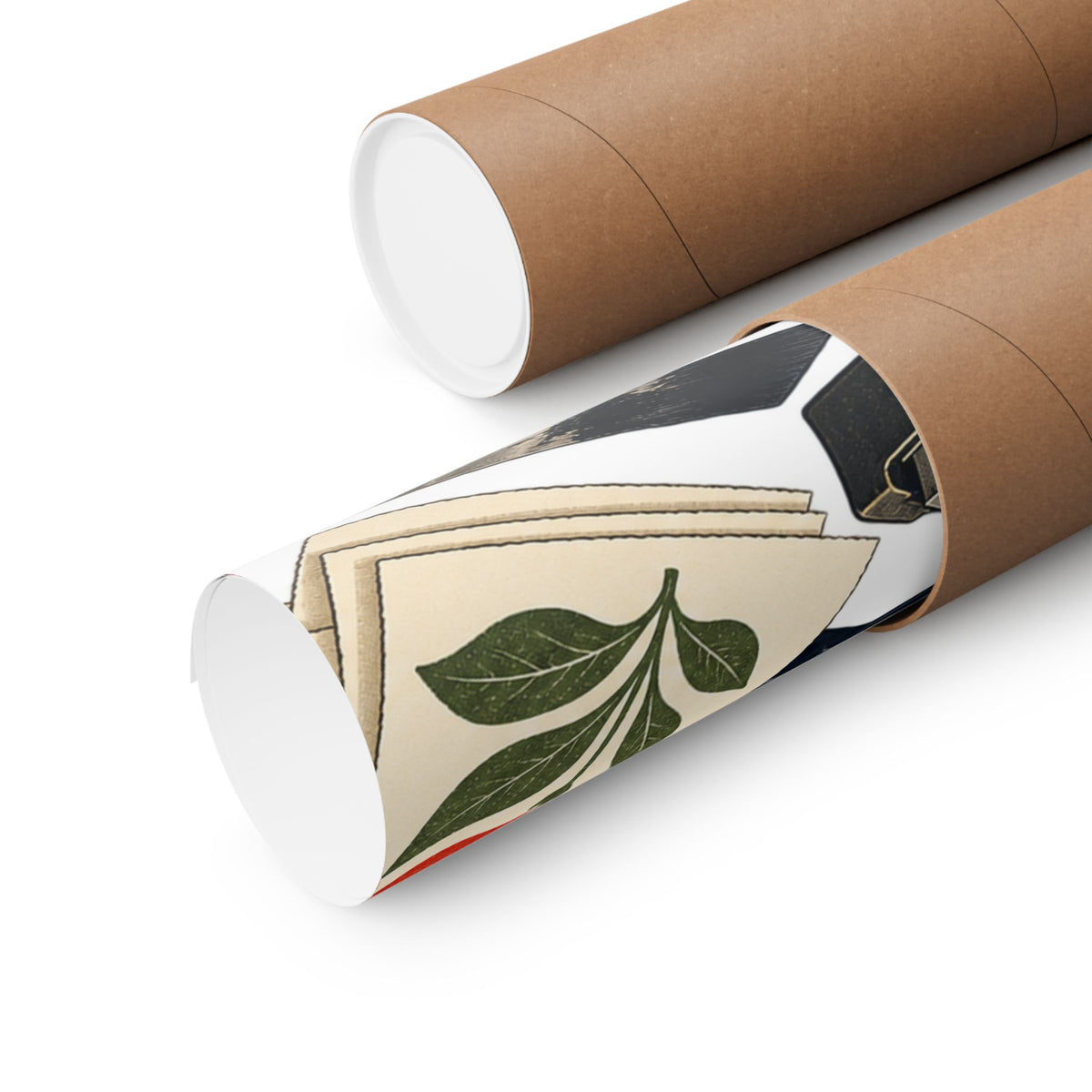 Botanical Letterpress Printshop Poster