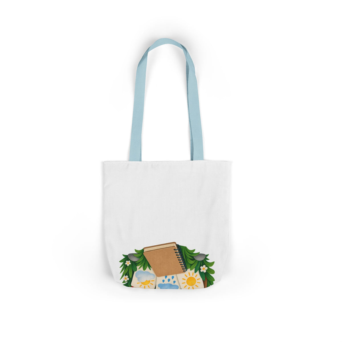 Colorful Backyard Weather Watching Kit Tote Bag