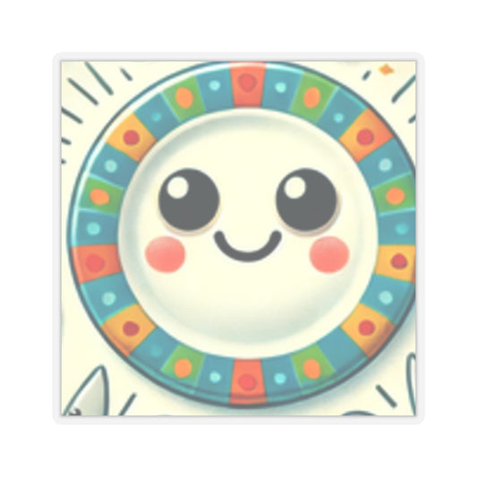Happy Little Kitchen Club Kawaii Food Sticker for Laptop Water Bottle