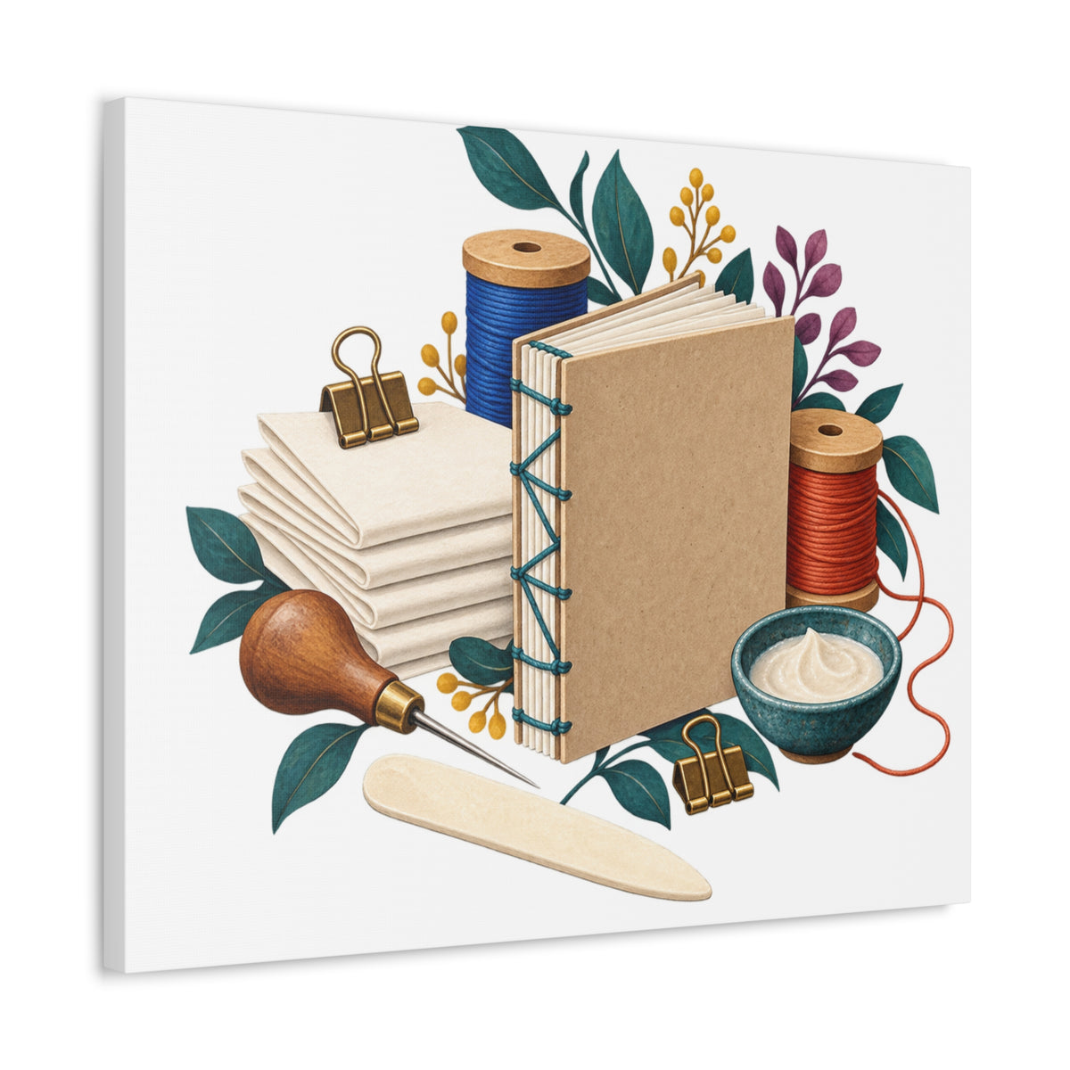 Hand Bookbinding Workshop Canvas