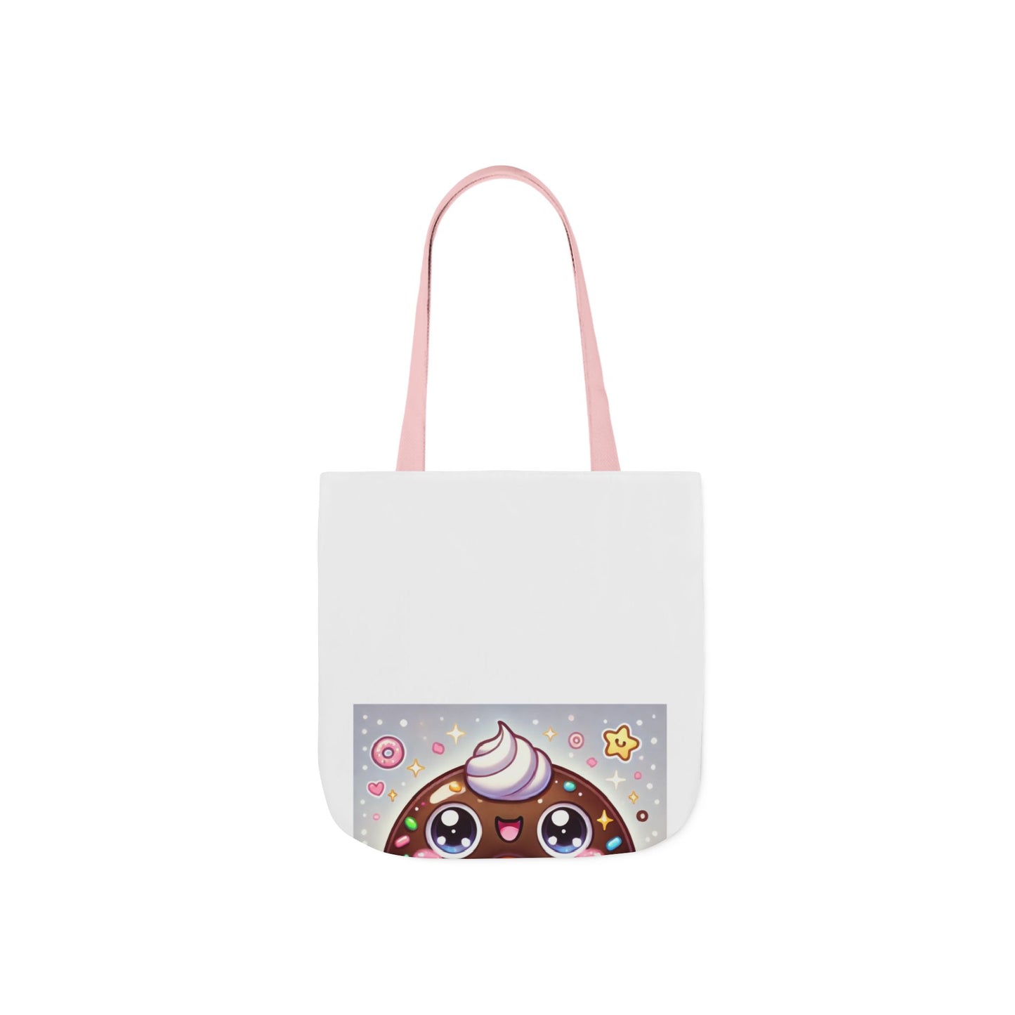 Kawaii Chocolate Donut Cute Dessert Art Tote Bag