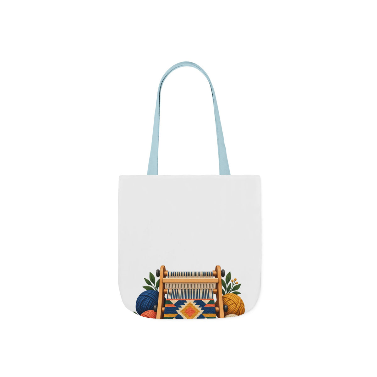 Geometric Hand Weaving Workshop Tote Bag