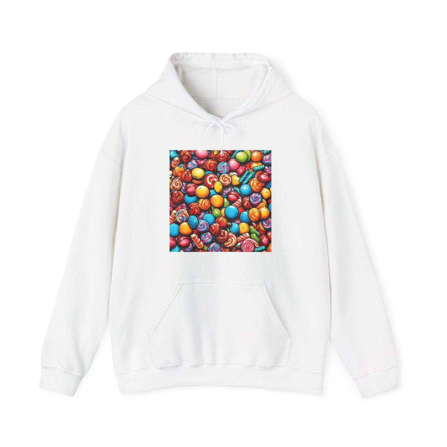Colorful Candy Pattern Sweets Gift Art Hoodie