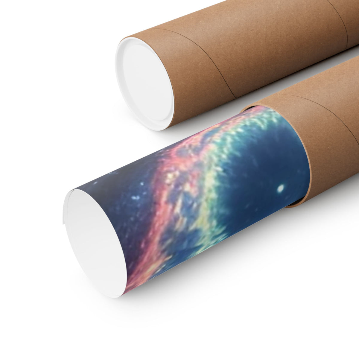 Cosmic Black Cat Galaxy Celestial Wall Art Poster