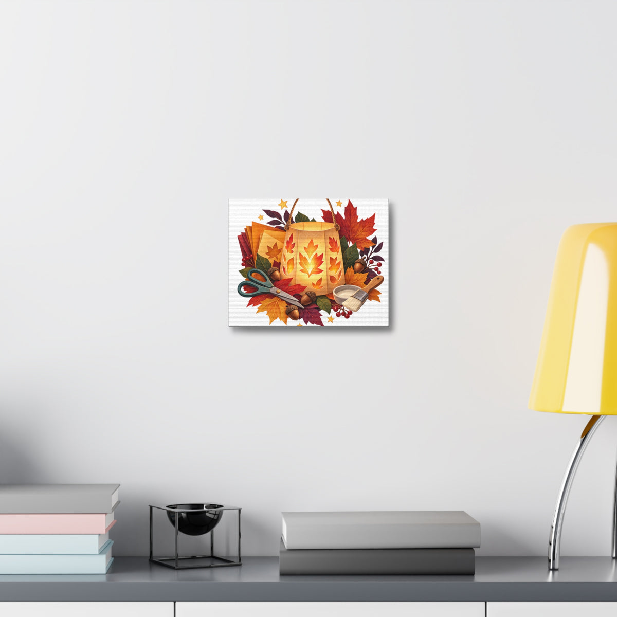 Autumn Lantern Making Workshop Canvas