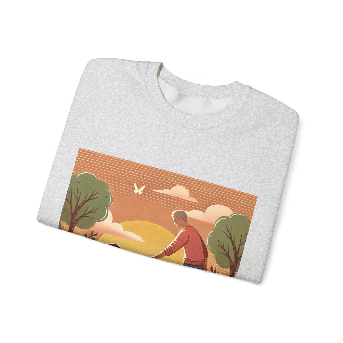 Helping Hands Sunset Garden Sweatshirt
