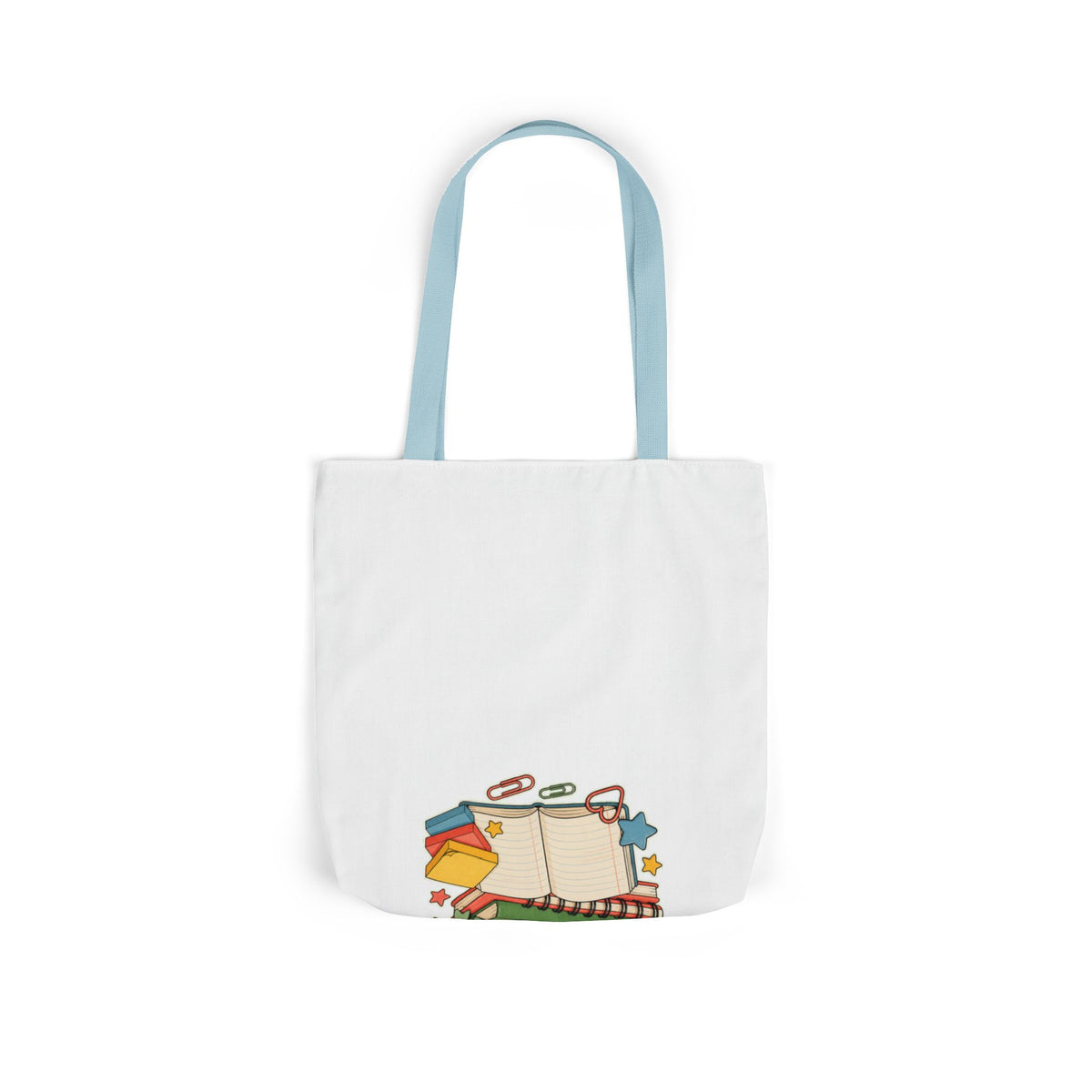 Apple Pencil Desk Stack Back To School Tote Bag