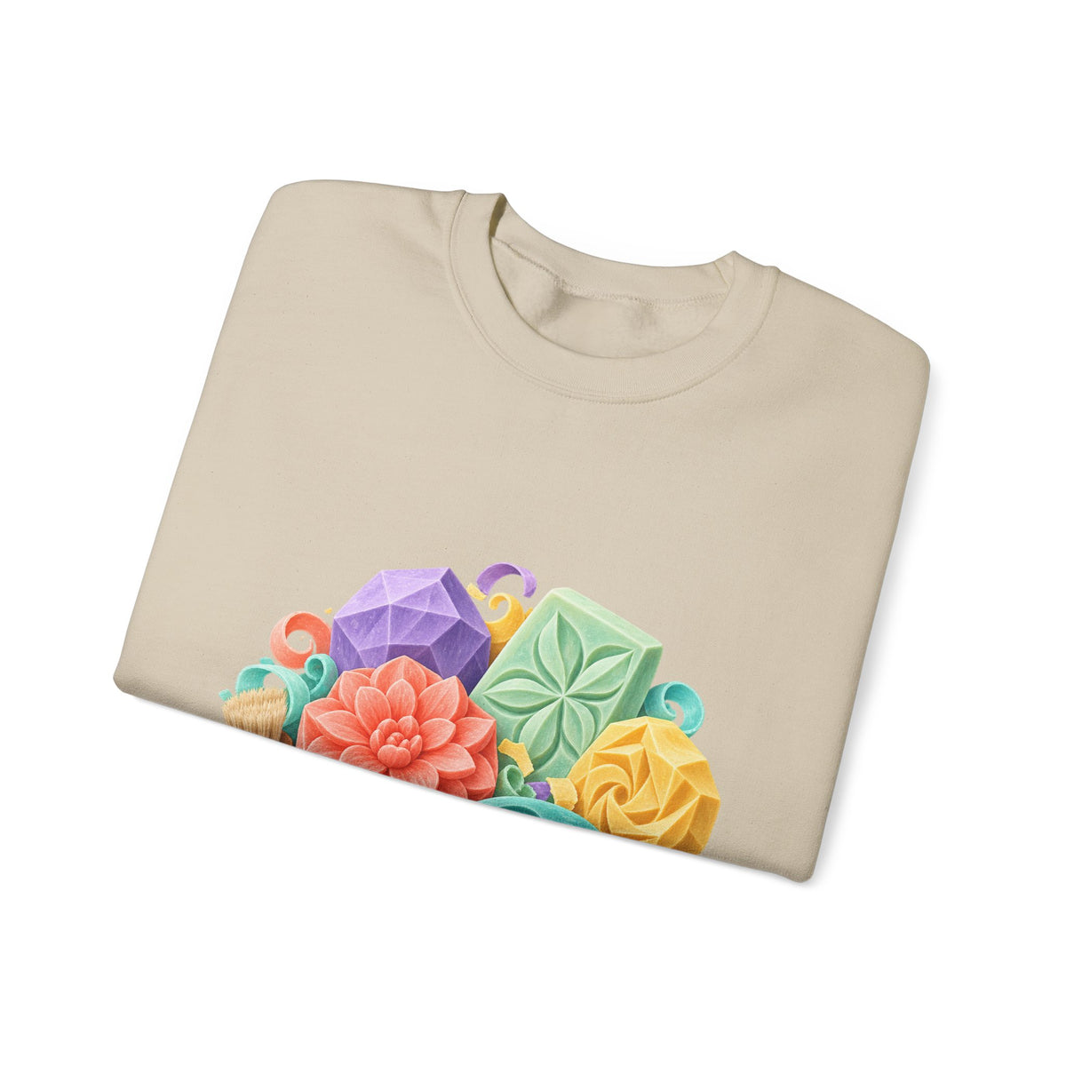 Colorful Soap Carving Workshop Sweatshirt