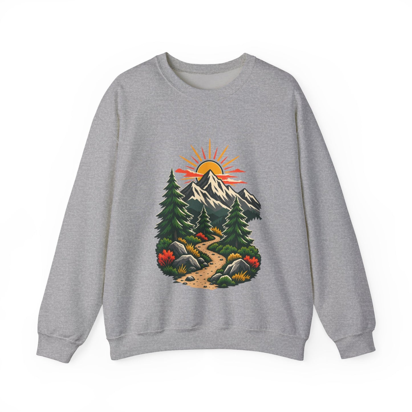 Sunrise Mountain Trail Outdoor Adventure Sweatshirt