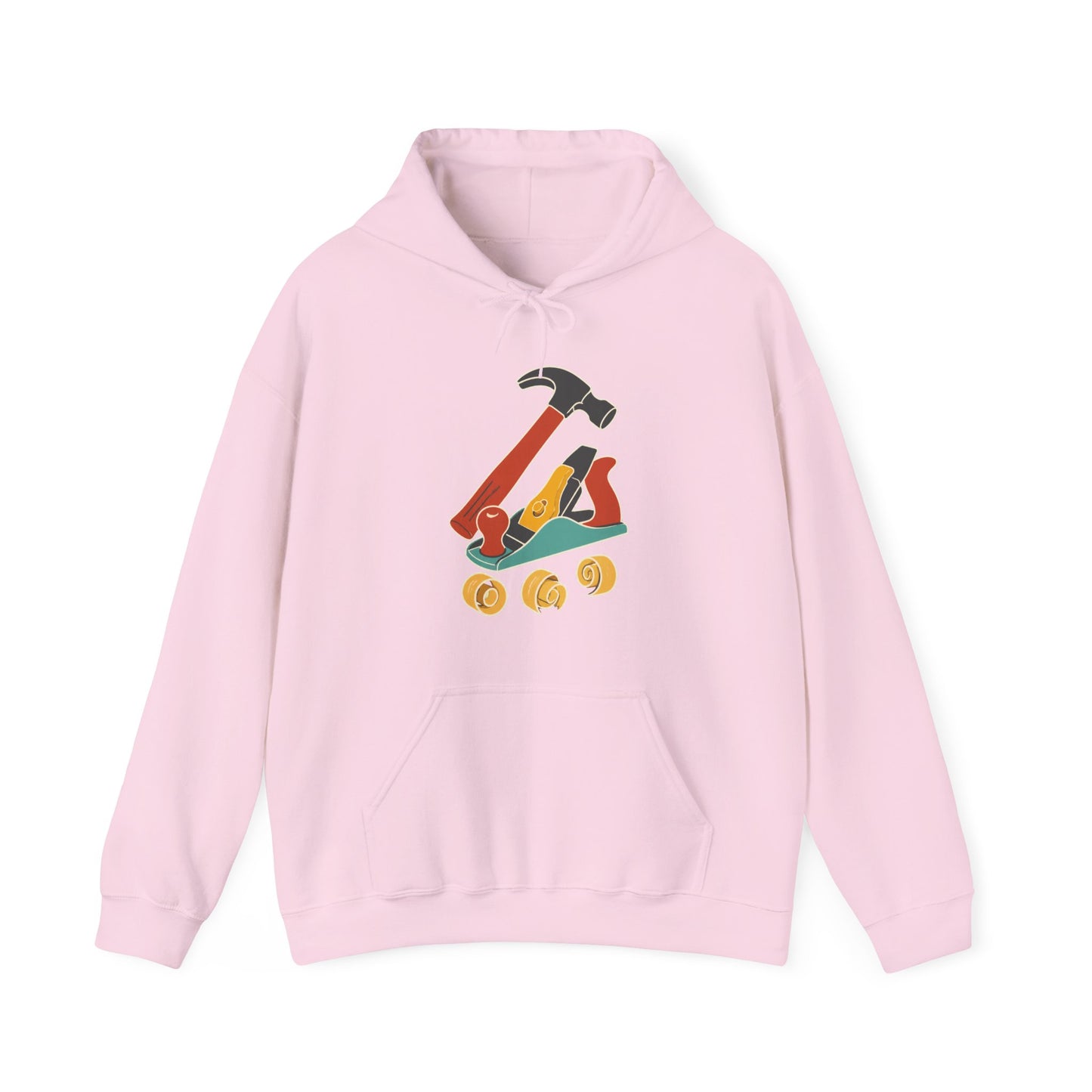 Carpenter Hammer Hand Plane Woodworking Art Hoodie