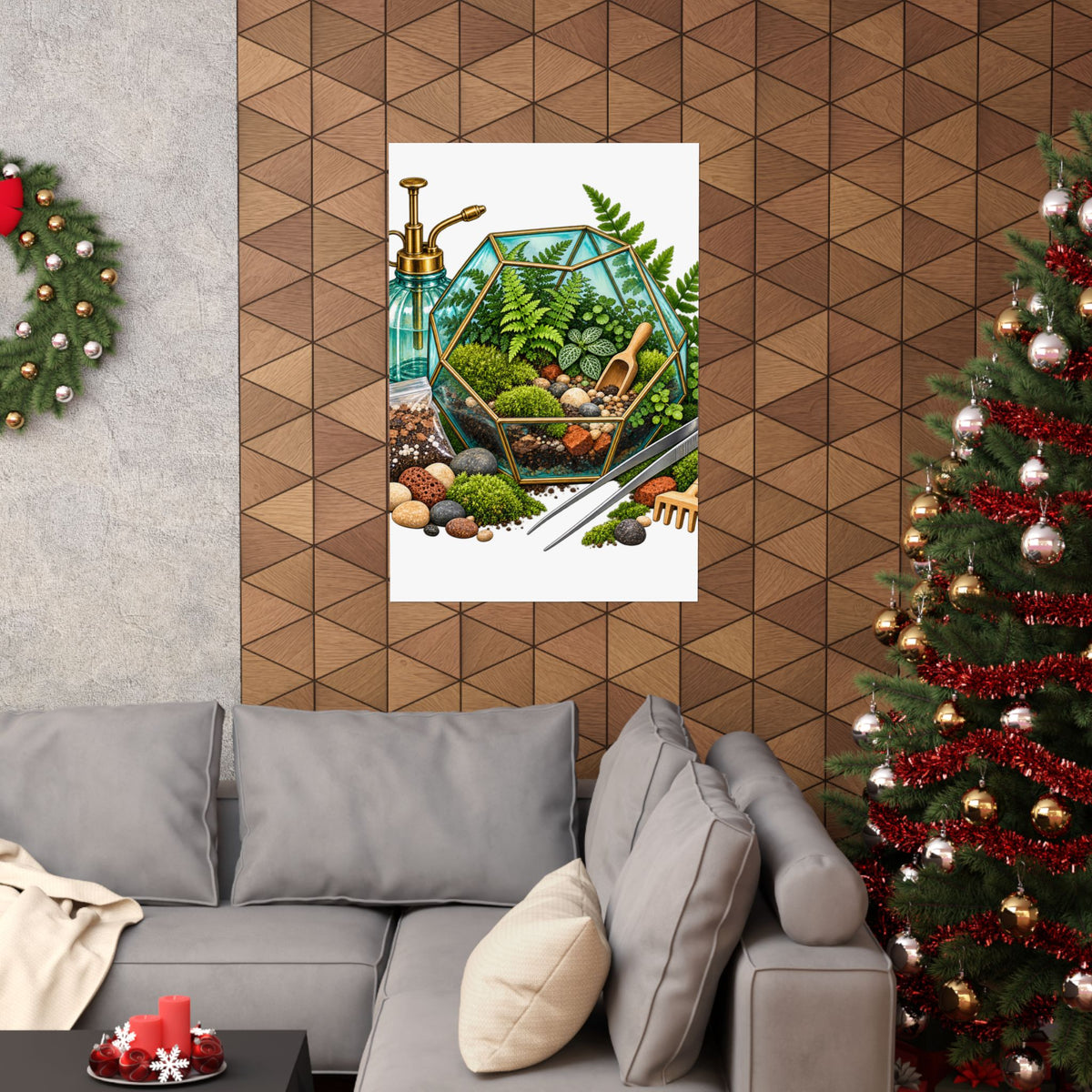 Fern Terrarium Building Workshop Poster