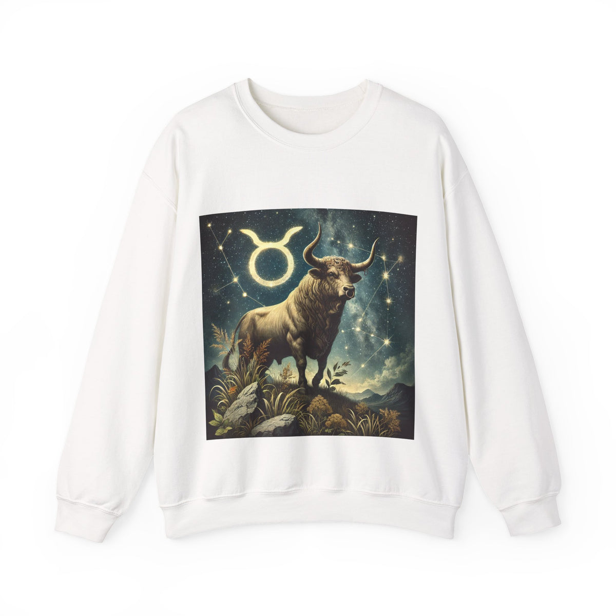 Taurus Bull Constellation Celestial Sweatshirt
