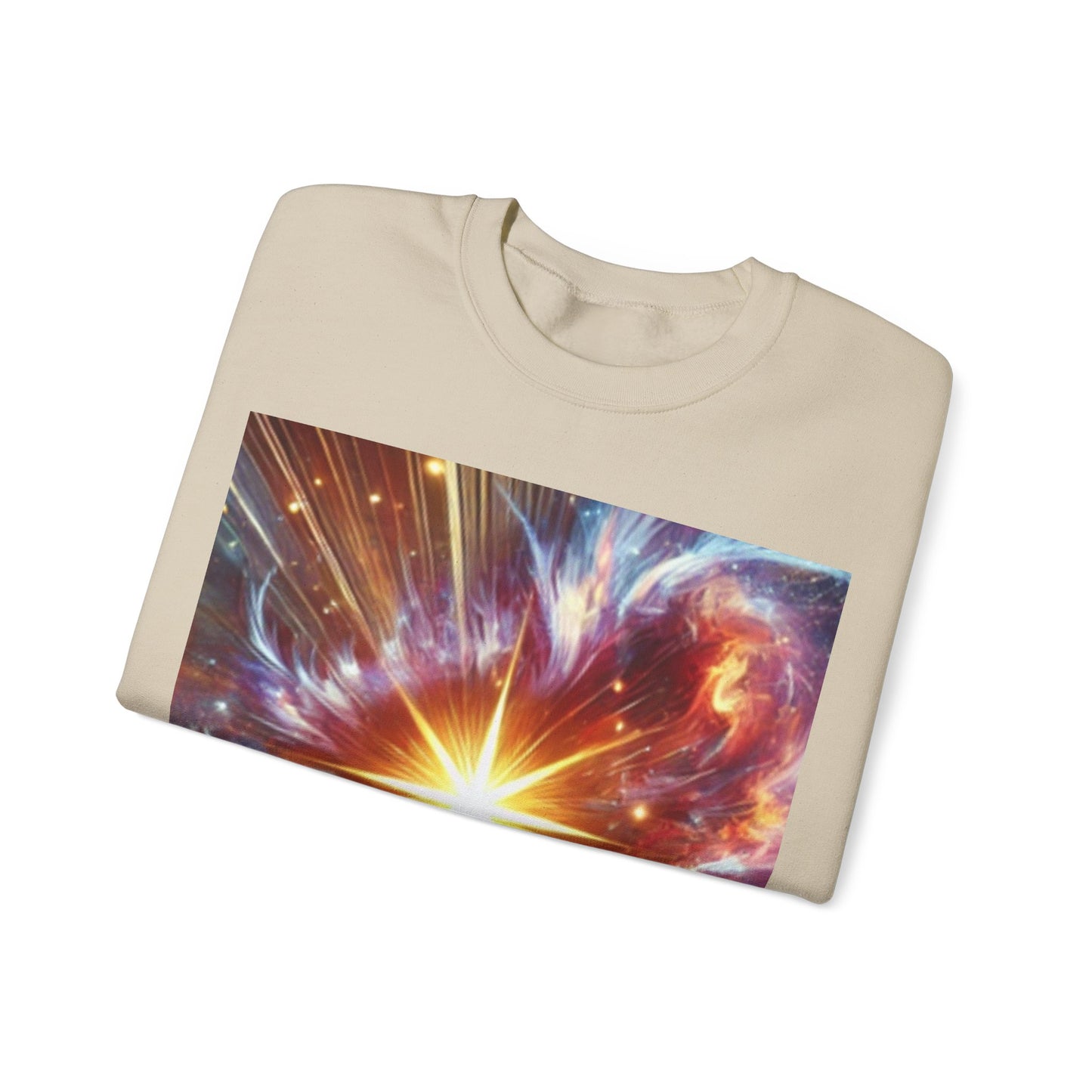 Cosmic Starburst Energy Abstract Space Crew Sweatshirt Gift