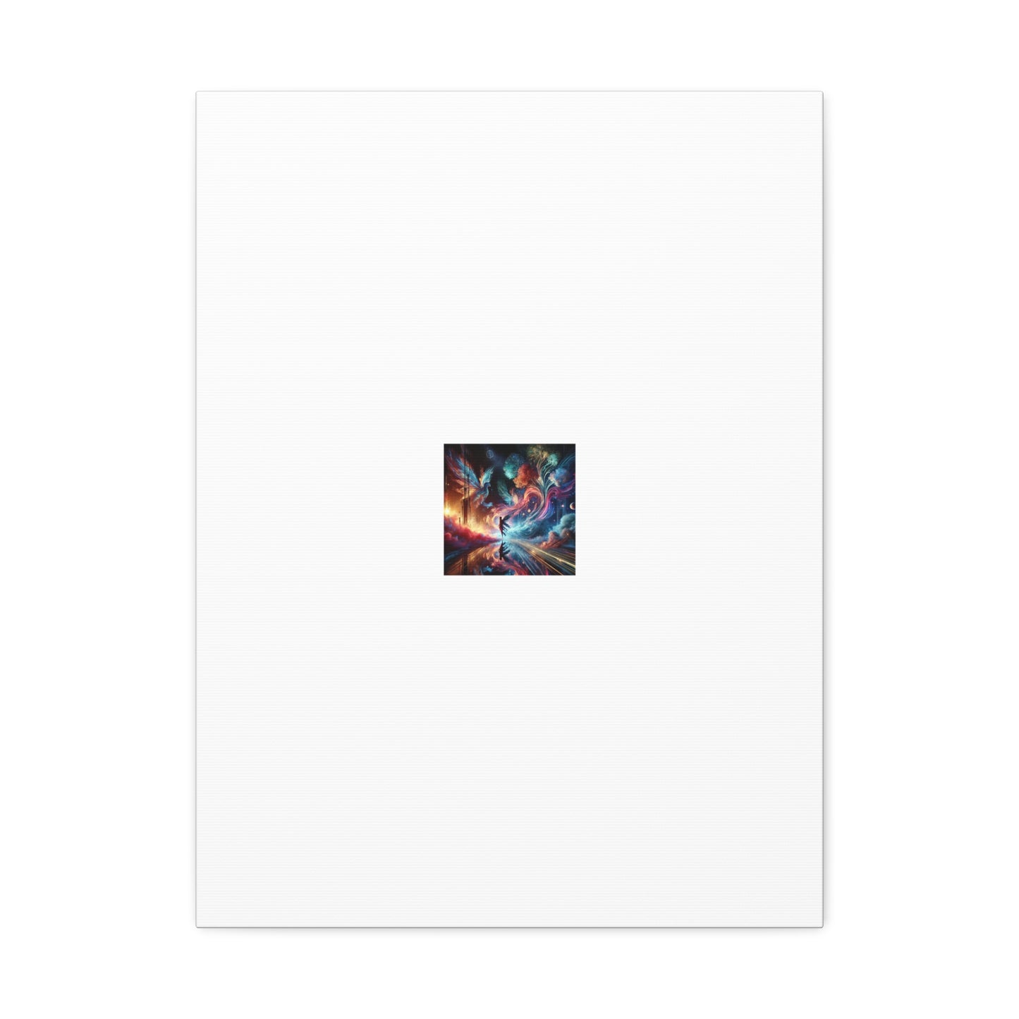 Cosmic Aurora Dancer Dreamscape Gallery Canvas Wall Art